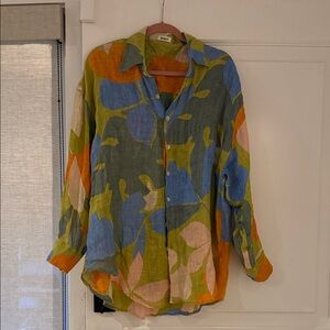 Vitamin A Colorful Floral Women's Top